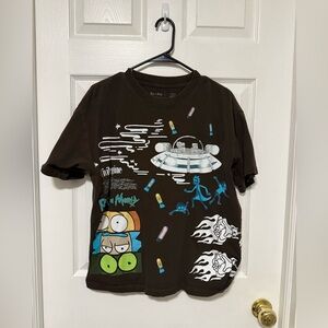 Civil Regime Citadel of Ricks All Day Tee In Chocolate